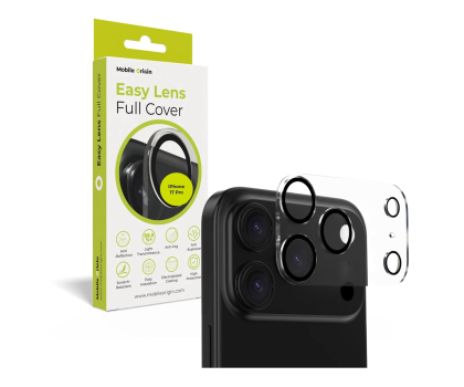 Szkło i folia ochronna Mobile Origin Easy Lens full cover do iPhone 17 Pro / 17 Pro Max clear FRL-LGFC-i17Pro-CLR